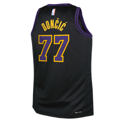 Maillot Enfant Nike NBA Los Angeles Lakers City Edition Luka Doncic