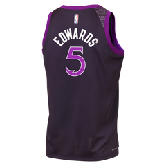 Maillot Enfant Nike NBA Minnesota Timberwolves City Edition Anthony Edwards