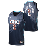 Maillot Enfant Nike NBA Oklahoma City Thunder City Edition Shai Gilgeous Alexander