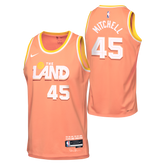 Maillot Enfant Nike NBA Cleveland Cavaliers City Edition Donovan Mitchell