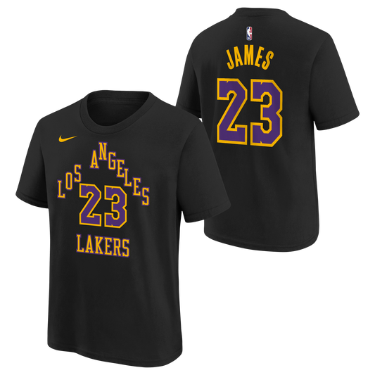 T-Shirt Enfant Nike NBA City Edition Los Angeles Lakers Lebron James