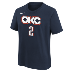 T-Shirt Enfant Nike NBA City Edition Oklahoma City Thunder Shai Gilgeous Alexander