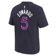 T-Shirt Enfant Nike NBA City Edition Minnesota Timberwolves Anthony Edwards