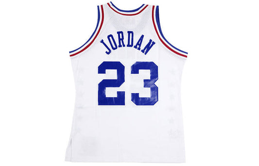 Maillot Michael Jordan 1988 Authentic  NBA All-Star Game White Hardwood Classics