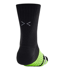 Chaussettes Curry UA AD Playmaker Mid "Black Volt"