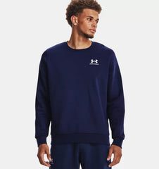 Sweat UA Essential Fleece Crew Navy