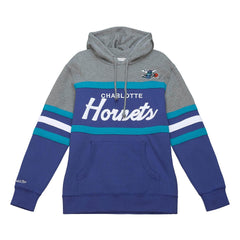 Sweat à Capuche Mitchell & Ness Headcoach Charlotte Hornets