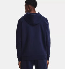 Sweat à capuche UA Essential Fleece Navy