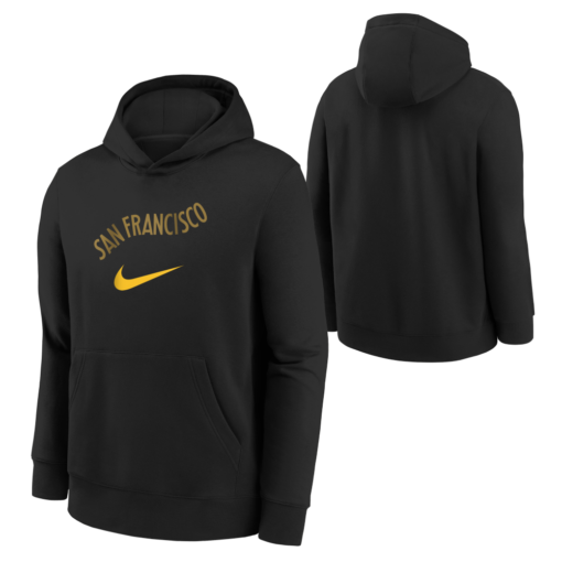 Sweat à Capuche Enfant Nike NBA City Edition Warriors 24