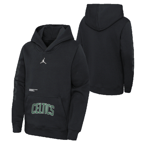 Sweat à Capuche NBA Enfant Jordan Courtside Boston Celtics