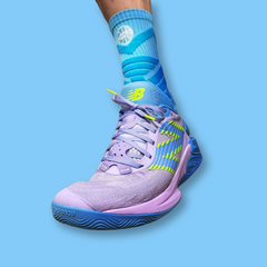 Performance Hoops Electric Blue Socks