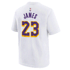 T-shirt Enfant Nike Icon Name & Number Lebron James