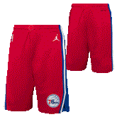 Jordan Statement Philadelphia 76ers Kids' NBA Shorts