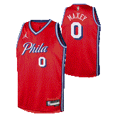 Maillot Enfant Jordan Statement Tyrese Maxey Philadelphia 76ers