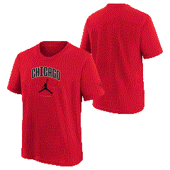 T-Shirt Enfant Jordan NBA Cities Chicago Bulls