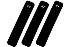 Bande de kinésiologie KT Tape Pro Fastpack 3 Stripes Black