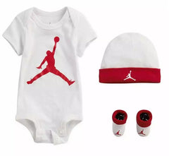 Ensemble Bébé Jordan JHN Jumpman Hat White