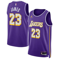 Maillot Enfant Jordan Statement Lebron James Los Angeles Lakers