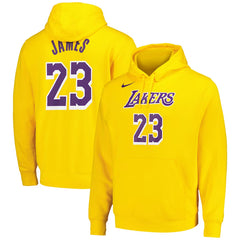 Sweat à Capuche Nike NBA Enfant Lebron James Yellow
