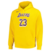 Nike NBA Kids Lebron James Yellow Hoodie
