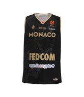 Maillot AS Monaco 25/26 Euroleague Black