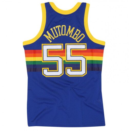 MAILLOT MITCHELL & NESS RETRO DIKEMBE MUTOMBO 91-92