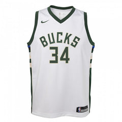 Maillot Nike Nba Enfant Association 2023 Giannis Antetokounmpo Bucks