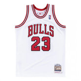 Authentic Jersey Mitchell & Ness Chicago Bulls 1997-1998 Michael Jordan White