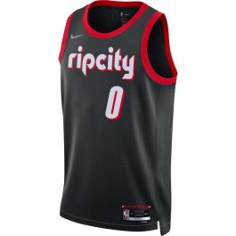 Maillot Enfant Nike Nba City Edition Damian Lillard