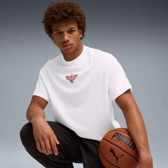 T-Shirt Puma Melo Alwayz On 1 Basket-ball White Sun Struck