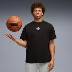 T-Shirt Puma Melo Alwayz On 1 Basket-ball Black Silver