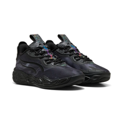 Puma MB.04 Low Team Enfants Black-Dark Amethys