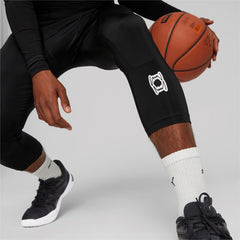 Legging de compression Puma Hoops Team 3/4 Tight Baselayer Noir