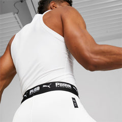 Legging de compression Puma Hoops Team 3/4 Tight Baselayer Blanc