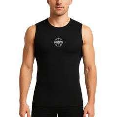 Débardeur de compression Hoops Noir