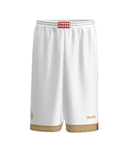 Short AS Monaco 25/26 Fan white