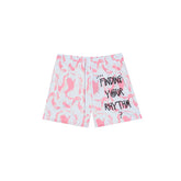 Rigorer Mesh Shorts Fantom White/Pink
