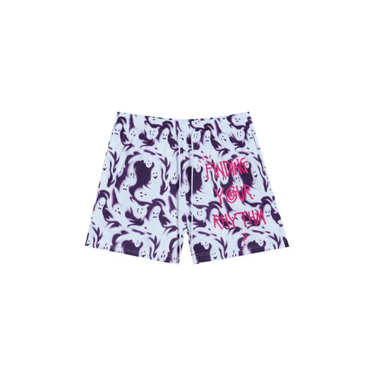 Rigorer Mesh Shorts Fantom White/Purple
