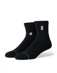 Stance Logoman Sport Quarter Socks Black