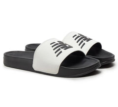 Claquette New Balance 200 Slide White Black