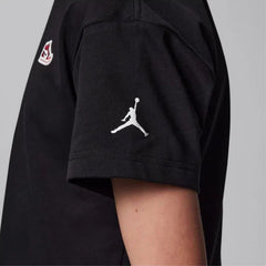 T-shirt Enfant Air Jordan 1 Patch Black White