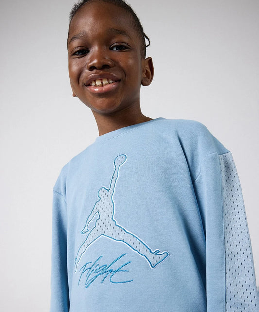 Sweat Enfant Jordan Off Court Flight Blue Grey