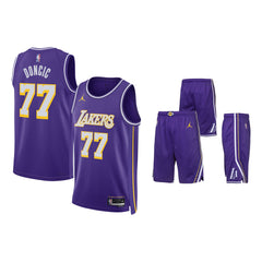 Tenue Enfant NBA Statement Luka Doncic Los Angeles Lakers (Maillot + Short)