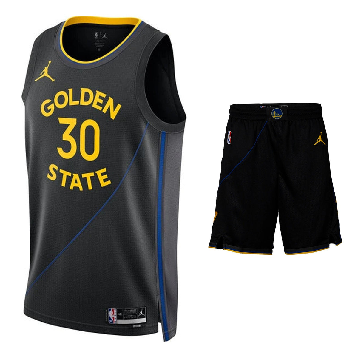 Tenue Enfant NBA Statement Stephen Curry Golden State Warriors (Maillot + Short)
