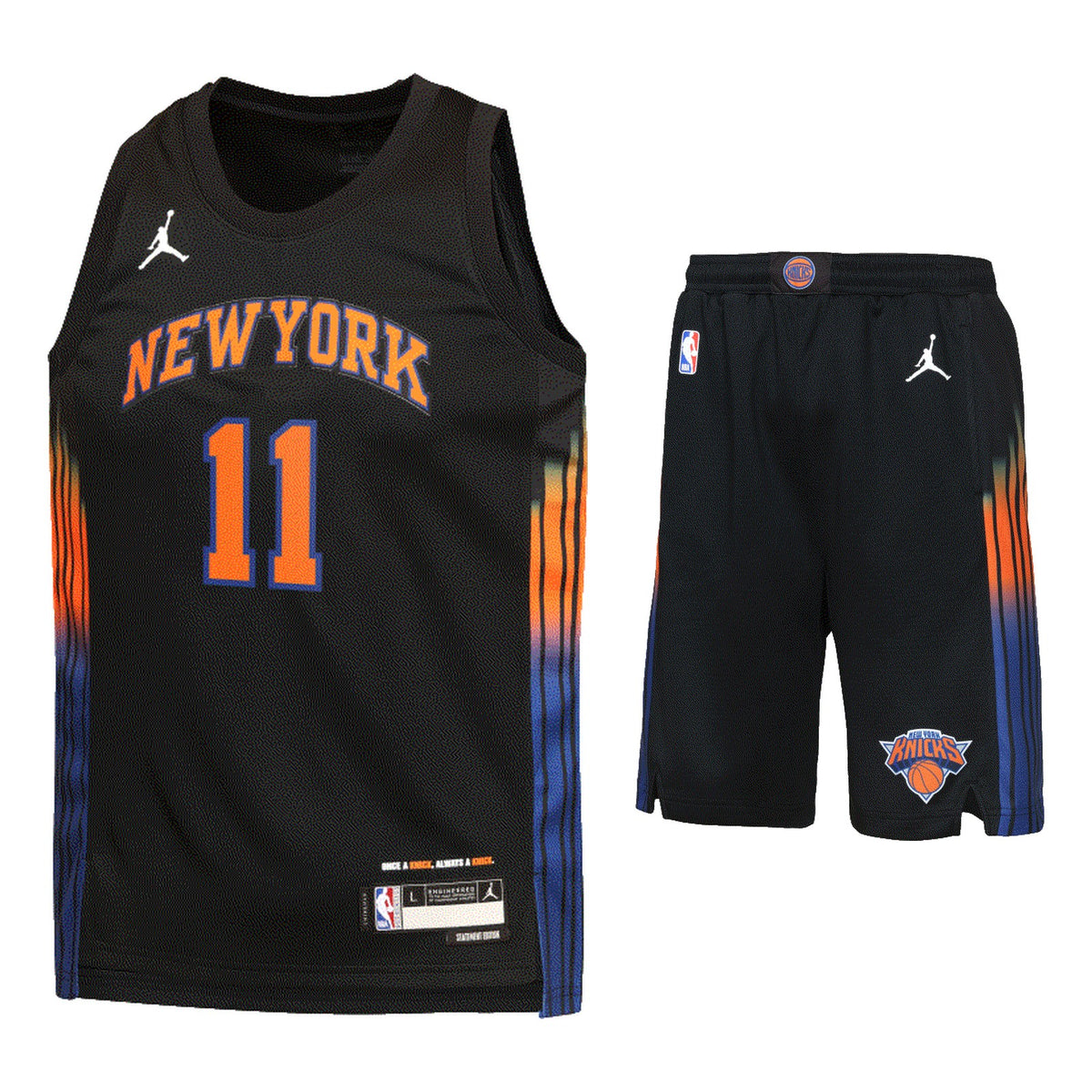 Tenue Enfant NBA Statement Jalen Brunson New York Knicks (Maillot + Short)