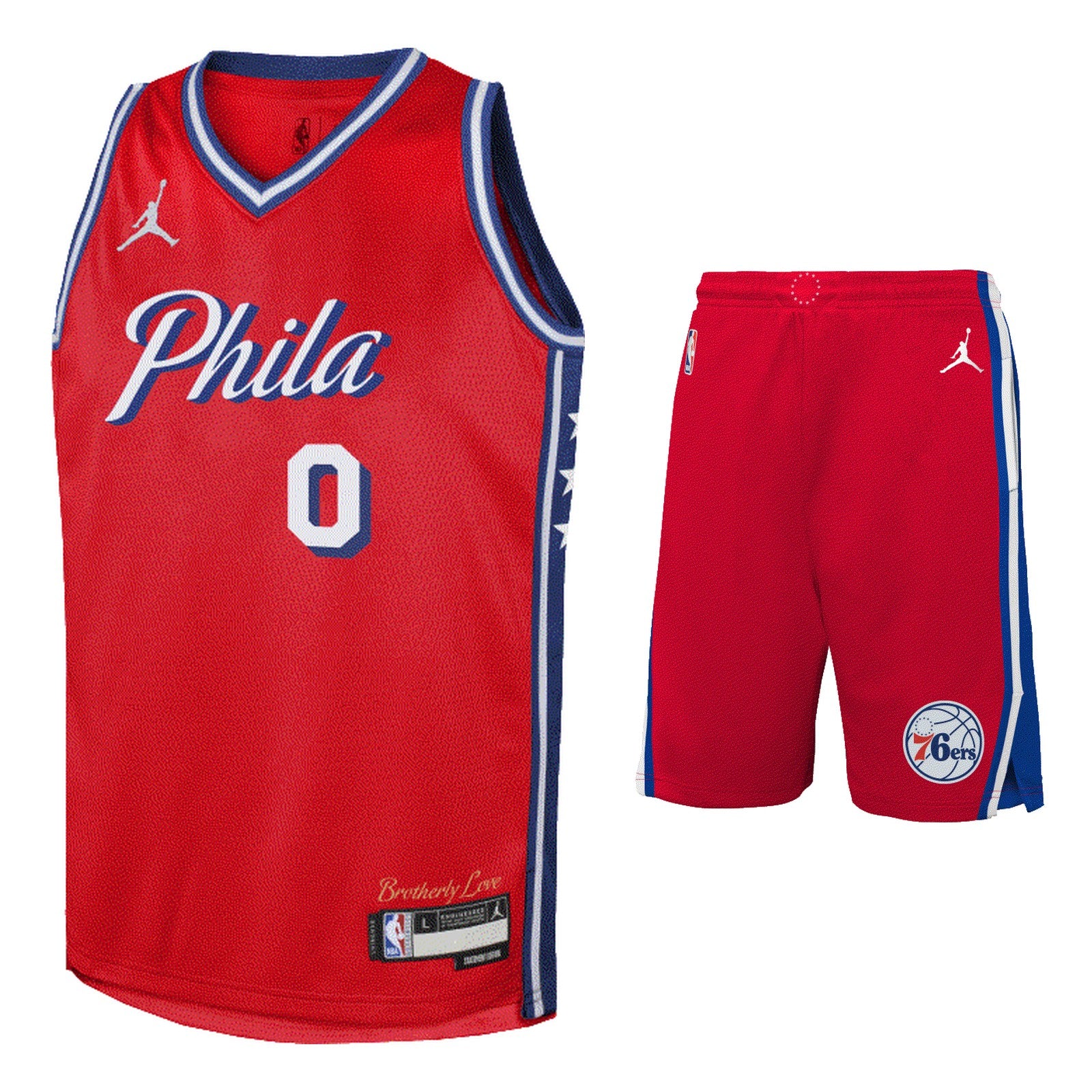 Tenue Enfant NBA Statement Tyrese Maxey Philadelphia 76ers (Maillot + Short)