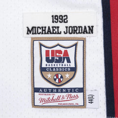 Maillot Michael Jordan 1992 USA Basketball Mitchell&Ness Authentic Home
