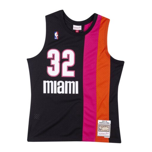 MAILLOT MITCHELL &amp; NESS  RETRO MIAMI HEAT O'NEAL