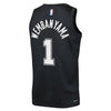 Maillot Enfant Nike NBA San Antonio Spurs City Edition Victor Wembanyama