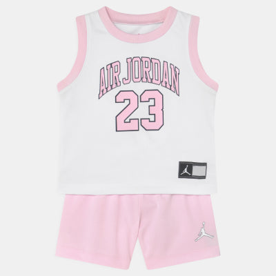 Ensemble Air Jordan Cadet Muscle Set - Pink